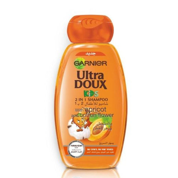 Ultra Doux Shampoo 2 in 1 Apricot & Cotton 400ml