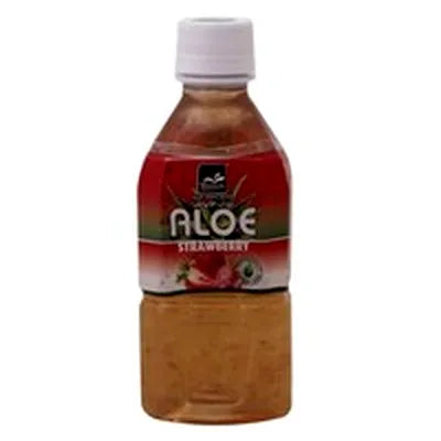 Aloe Vera Strawberry Drink