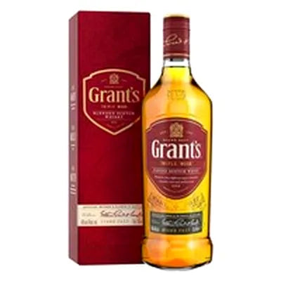 Grants Whisky + Glass 750ml