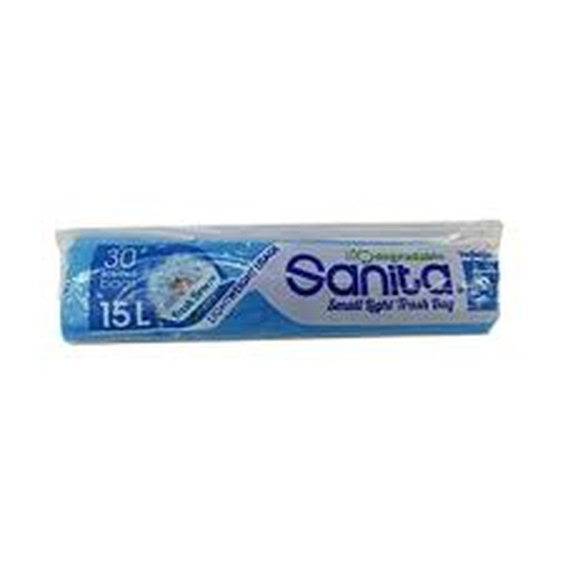 Trash Bags Sanita x30 Bags 15L
