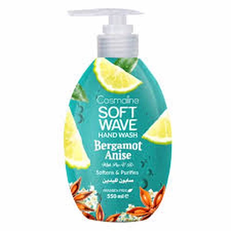 Soft Wave Bergamot Hand Wash 550ml