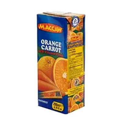 Macaw Orange & Carrots 250ml