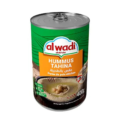 Alwadi Hommos Ready To Eat 400g