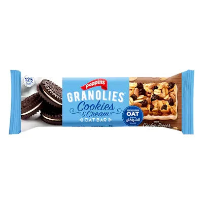 Poppins Gran. Cookies & Cream 50g