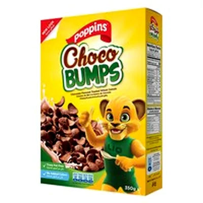 Poppins Chocolate Bumps 350g