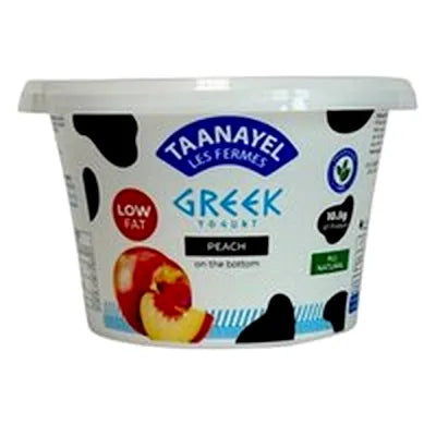 Greek Peach Low Fat 150g