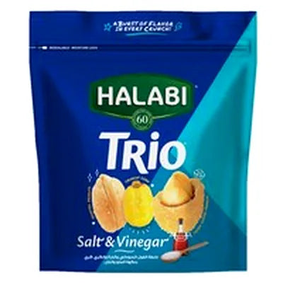 Halabi Trio Salt & Vinegar 150g