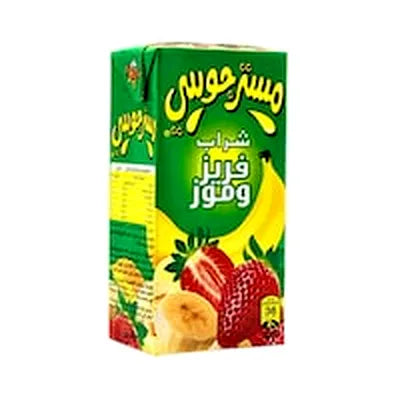 Mr. Juicy Strawberry & Banana Juice 180ml