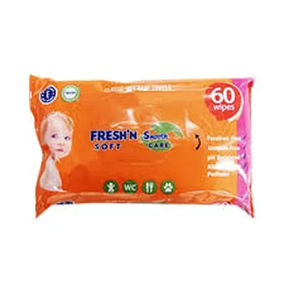 Freshn Soft Wipes 60