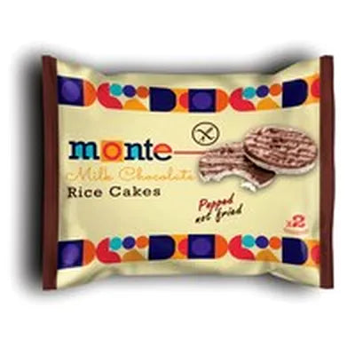 Monte Milk Chocolate Rice Cakes 30g