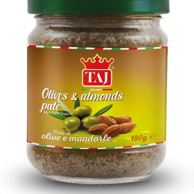 Taj Olives & Almonds Pate 180g