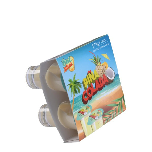 Hot Shot Pina Colada x4