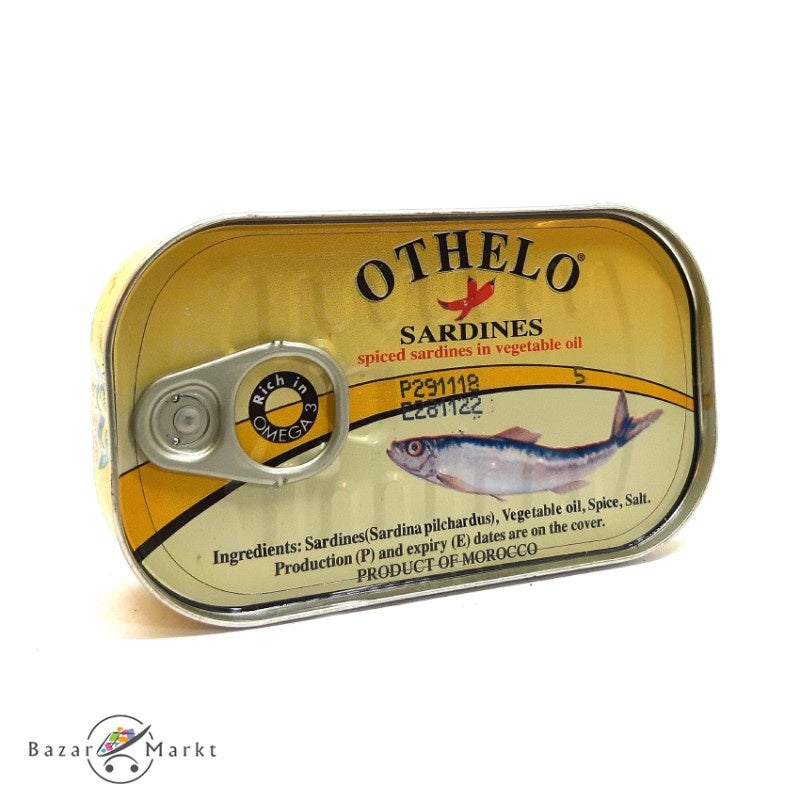 Othelo Sardines Spiced 125g