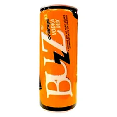 Buzz Can Orange Vodka Mix