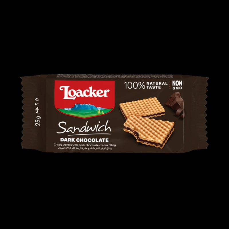 Loaker Sandwish Dark Chocolate 25g