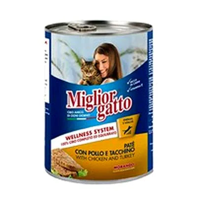 Miglior Gatto Con Pollo Tacchino