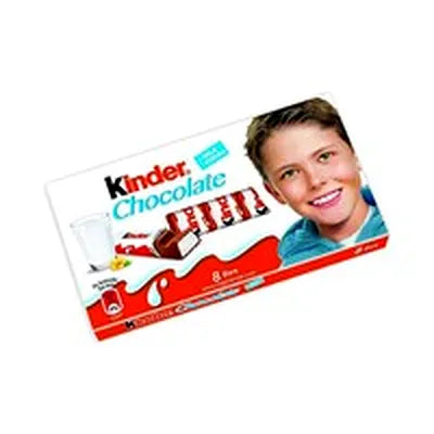 Kinder 8 Bar Chocolate 8*10pcs 100g