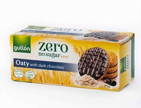 Gullon Sf Dark Chocolate Oat Biscuit 275g