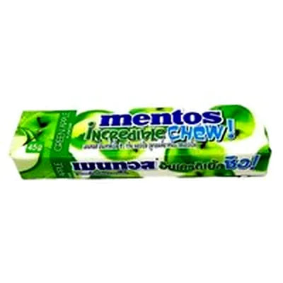 Mentos Incr. Chew! Green Apple 45g