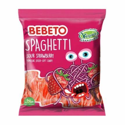 Bebeto Sour Strawberry 80g