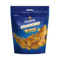 Castania Crakers Cheddar Jalapeno 70g
