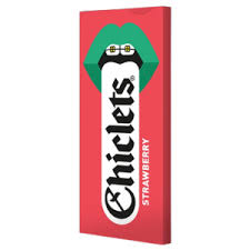 Chiclets Strawberry Flavor
