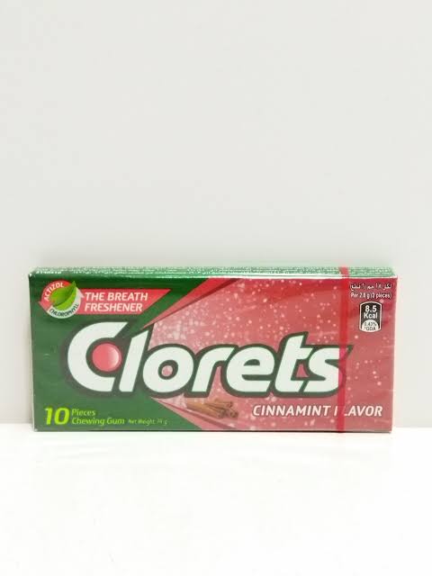 Clorets Cinnamint Flavot x12pcs