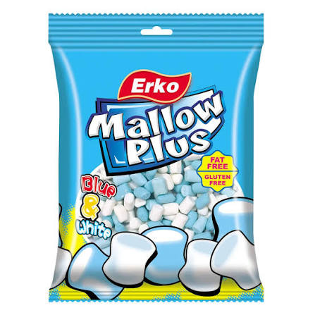 Erko Mallow Blue and White