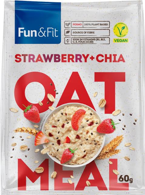 Fun & Fit Strawberry + Chia 60g