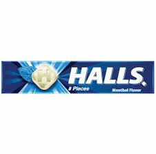 Halls Menthol Flavor 8pcs