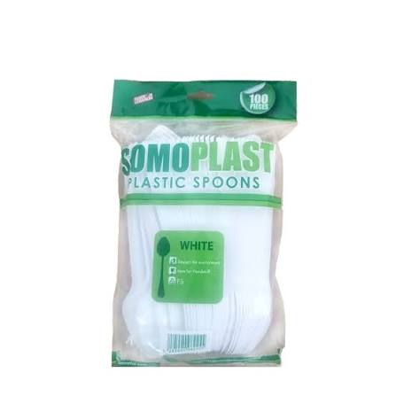 Somo Plast Plastic Spoons 50