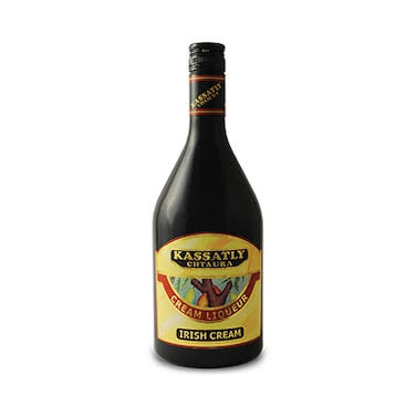 Kassatly Liqueur Irish Crem Bottle Glass Free