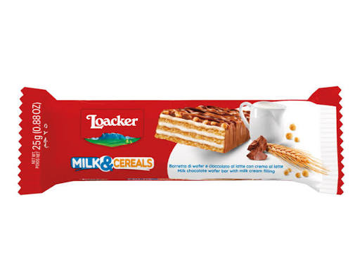 Loaker Milk and Cereal 25g