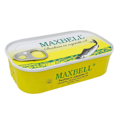 Maxbell Sardines in Veg Oil