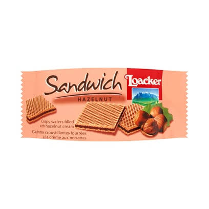 Loaker Sandwish Hazelnut 25g