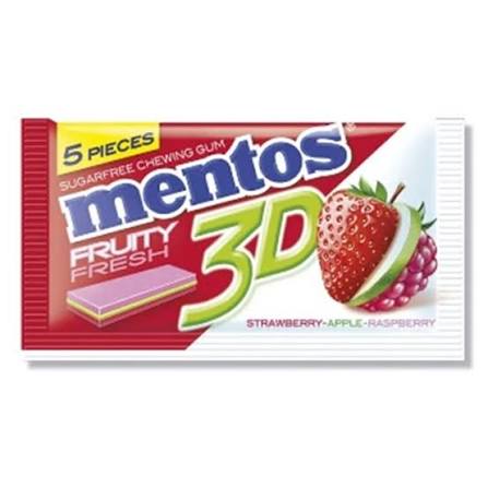 Mentos Fruity Fresh 3D