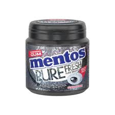 Mentos Gum Pure Fresh Black Mint