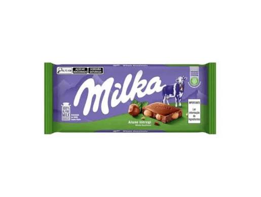 Milka Alune Hazelnuts 90g