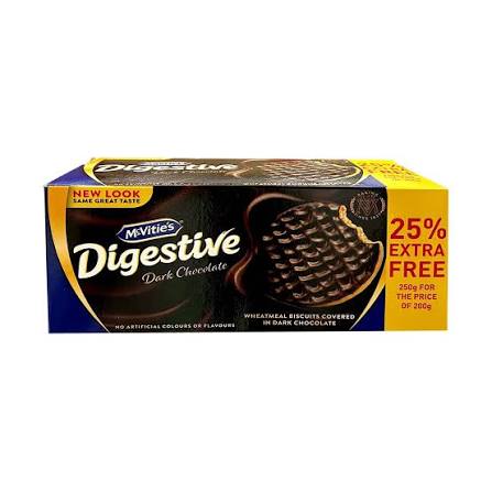 Digestive Dark Chocolate 250g