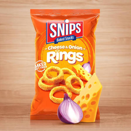 Snips Cheese & Onion Baked 220g