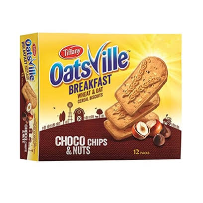 Tiffany Oats Ville Chocolate & Nuts 50g