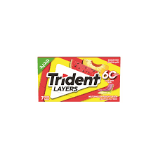 Trident Layers Peach Watermelon