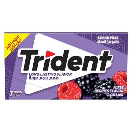 Trident Mixed Berry x7pcs