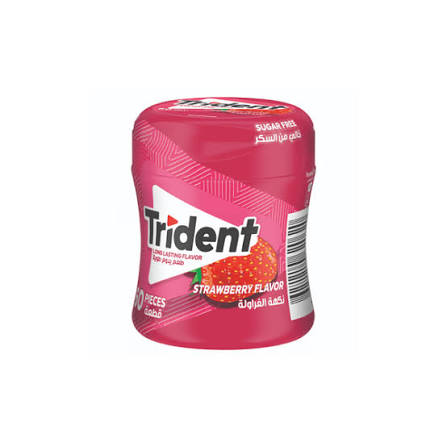 Trident Strawberry 60pcs