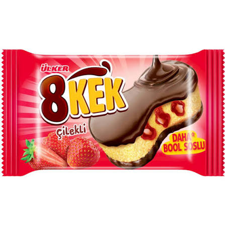 Ulker 8KEK Strawberry 55g
